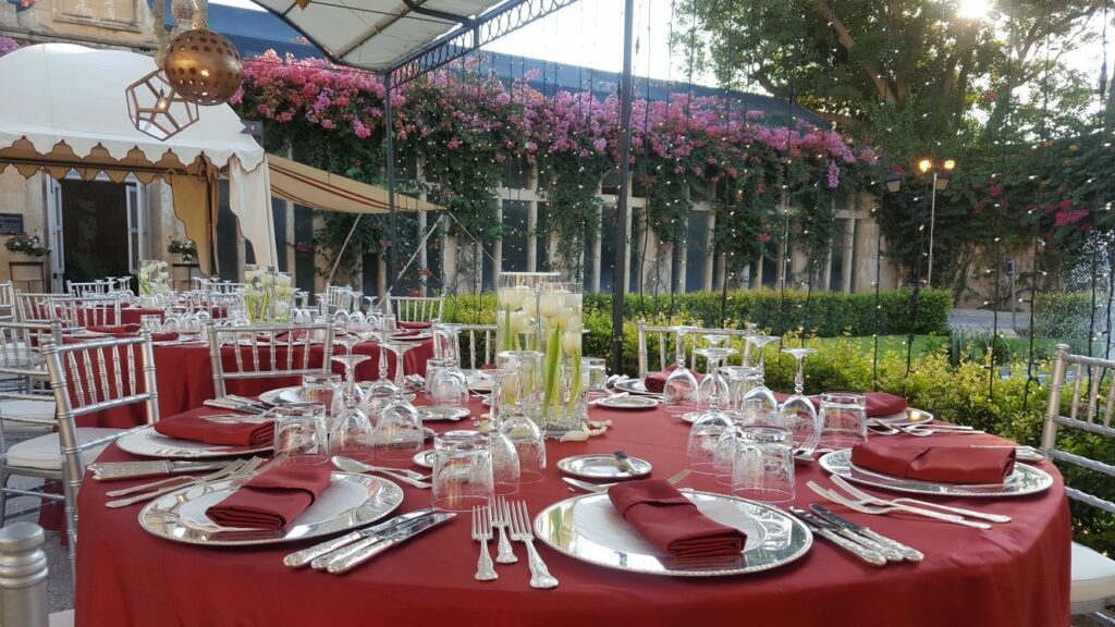 Dinner Palazzo Parisio Malta ECMeetings