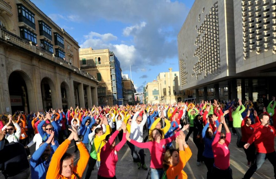 flash mob right