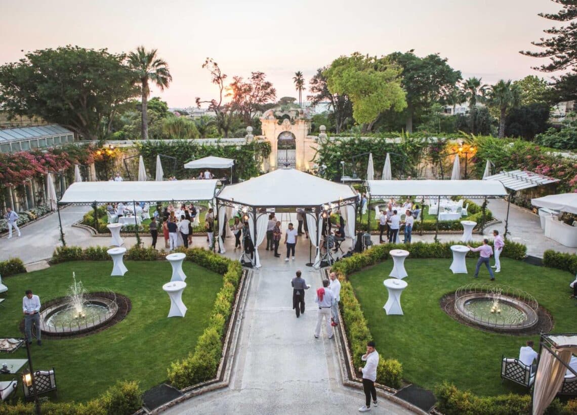 Palazzo Parisio Corporate Event ECMeetings Malta