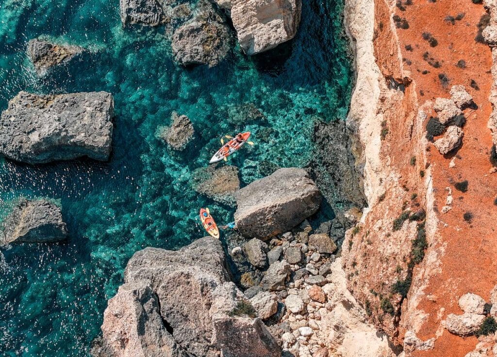 Kayak Clean up Malta ECMeetings 