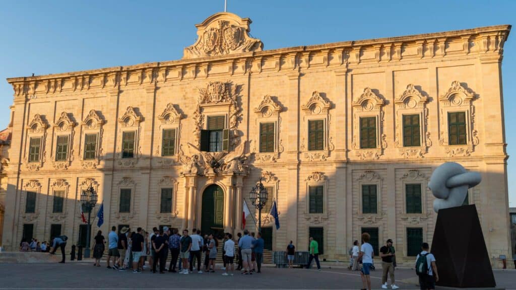 Evening visit Valletta ECMeetings