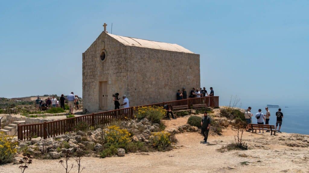 Surprise Champagne Dingli Cliffs Malta ECMeetings