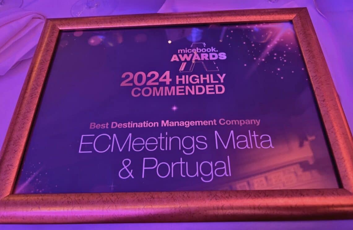 ECMeetings Malta Portugal Micebook awards